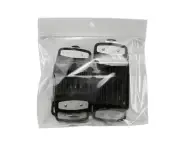 Professional Hair Clipper Guards Guides 10 Pcs Coded Cutting Guides for All W...
