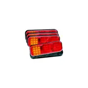 2 x Narva 9-33V Model 42 LED Rear Twin Stop/Tail & Direction Indicator Lamps