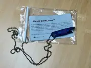 Peter Atwood BrewDriver Purple Titanium Ti Bottle Opener Keychain Necklace Tool