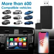 For iOS Carplay Adapter Wireless Receiver Box Dongle Car Navigation Player USB-·