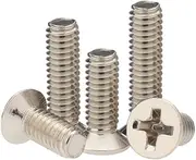 100pcs M1.2 M1.4 M1.6 M1.7 M2 M2.5 M3 M4 KM Screw Nickel Plated Electronic Repair Screw for IBM HP(4mm x100pcs,M4)