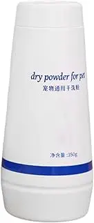 Puppy Dry Shampoo,Dog Wash Shampoo 350g | Bathing Supply Pet Dry Cleaning Powder for Long Hair Short Hair Grooming Cats Bunny Hamsters Daily Use Travel Bathroom Clinic Home