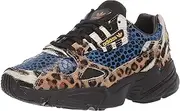 [adidas Originals] Women's Falcon, Crystal White/Crystal White/Collegiate Navy, 8.5 M US