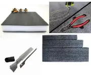 Black Kaizen Shaping Foam,Shadow Organizer Shipping foam24"x24"x7/8"