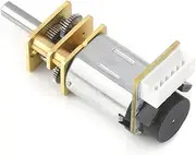 Waveshare N20 DC Gear Motor, Magnetic Hall Encoder, All-Metal Gearbox, High Precision Reduction Motor, with L-Shaped 6PIN Connector