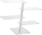 Anneome 1PC Transparent Display Rack for Sunglasses and Jewelry Four Holder with Stable Base Decorative Storage for Bracelets and Accessories present for Jewelry Lovers