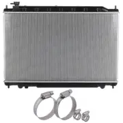 Radiator For 2004-2009 Nissan Quest with Universal Oil Hose Clamps Kit 3.5L (for: Nissan)