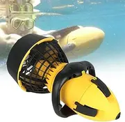 Underwater Seascooter, Stable Handle and Detachable Battery Sea Scooter for Pool, Snorkeling, Diving, Action Camera Compatible,Lead-acidbattery