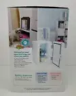 Personal Chiller LED Lighted Mini Fridge/Mirror Door For Beauty Routines AC/DC
