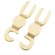 HiFi Audio Speaker Binding Post Bridge 5N KTV Speaker Cable Jumper U Fork Audio Terminal Connector-B Gold Plated