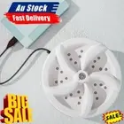 Portable Washing Machine Mini Turbine Washer USB For Travel Camping IH
