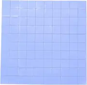 Bainiao 100x 10x10x1mm Silicone Thermal pad for Heat Sink Insulation Pate, Blue