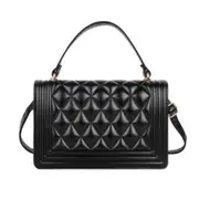 Solid Color Shoulder Messenger Bag Fashion Women Handbags Totes Bags Simple Purse Lattice Pattern Bags Clutch Bag