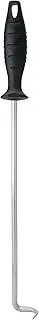 MSY BIGSUNNY Heavy Duty Pig Tail Food Flipper, Stainless Steel Grilling Meat Hook, Large 16-Inch