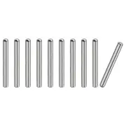 5x45mm Dowel Pins, 10pcs Round Head Flat Chamfered End Dowel Pin