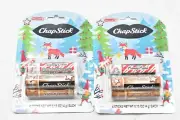 Chapstick Holiday Lip Balm 4 Pack Candy Vanilla Latte Cocoa Sugar Cookie Lot 2