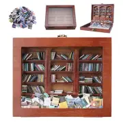 Anxiety Bookshelf Tiny Miniature Library Display Cabinet with Mini Books | St...