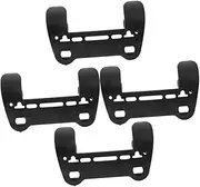 ABOOFAN 4pcs Bicycle Pump Holder Clip Lightweight Plastic Bracket for Securely Mounting Inflators Road Mountain Bikes Easy Installation Compact Design for Cycling Convenience