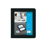 Blue Sky ProView Legacy Black 3 Ring Binder, Letter Size, 1", Textured Faux L...
