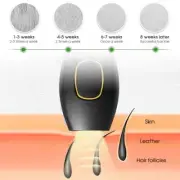 Womans Portable Permanent Hair Removal Home Use Devices Laser Epilator Painless