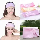 Wash Face Makeup SPA Womens Sweat Elastic Soft headbands Hair Ba QO