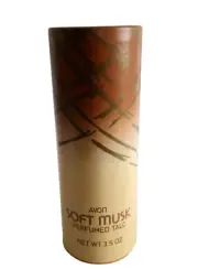 New Avon Soft Musk Perfumed Body Talc 3.5 oz - FREE SHIP