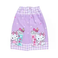 在飛比找PChome24h購物優惠-Hello Kitty 兒童抗UV棉質浴裙 60cm (紫聖