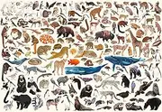 Buffalo Games - Kara Mohr - Conservation Collage - 2000 Piece Jigsaw Puzzle for Adults - Challenging Puzzle Perfect for Game Nights - Finished Size is 38.50 x 26.50