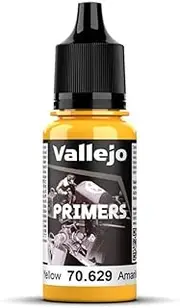 Acrylicos Vallejo Surface Primer 18 ml, Sun Yellow