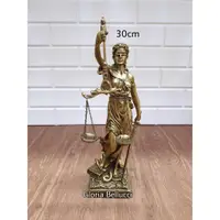 在飛比找蝦皮購物優惠-正義女神 justitia 法律雕像慶祝雕像儀式展示
