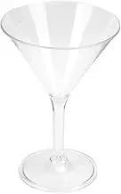 Household Acrylic Cold Drink Cup Wine Cocktail Champagne Glass Cup Goblet Bar Wares