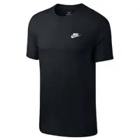在飛比找蝦皮商城優惠-Nike 男款 短袖 T恤 刺繡 小標 經典 上衣 休閒 黑