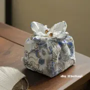 Embroidery Storage Bag Tea Ceremony Storage Portable Bag Tea Cup Teapot