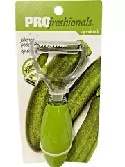 Goodcook PROfreshionals Julienne Peeler Olive Green NEW Free Ship!