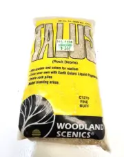 Woodland Scenics C1270 Fine Buff Talus Rock Debris Model Train Layout Scenery