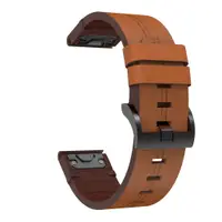 在飛比找蝦皮購物優惠-Garmin Tactix Delta 26mm 真皮 錶帶