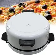 Pizza Maker, 30cm Pizza Oven, Omelette Maker Non Stick Pan, High Heat, LED Power Indicator Lights and Vertical Storage, Countertop Pizza Maker for Steak, Bread, Pizza, Bagels,etc