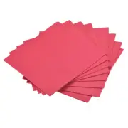 8 Pack 9.84 x 9.84" 3mm Thickness EVA Foam Sheets for Arts Red