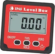 OSALADI Mini Digital Level Box Magnetic Base Ip65 Waterproof Inclinometer Angle Gauge Meter