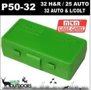 MTM CASE-GARD - 50RD 32 LONG COLT AMMO BOX