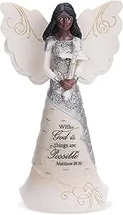 Pavilion Tealight Angel Holder-Bless This Home (6.75")