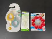 Baby Teether Toys Toothbrush Bundle