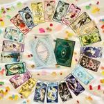 日本發貨🇯🇵私人設計 鏡子塔羅牌🪞大牌22張 TAROT CARDS