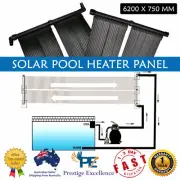 Solar Pool Heater Panel Hot Water Swimming Sun Energy Heating Machine 6200x750mm