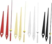 Outanaya DIY Clock Hands Kit Wall Clock Parts Replacement Set of Large Metal Hands for Easy Timekeeping
