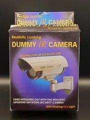 Dummy IR Camera Realistic Looking With Flashing Red Light FAST SHIPPING!