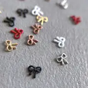 5Pcs Bow Shaped Nail Decoration Pendant Stereoscopic Nail Accessories Nail Sa CR