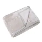 Onkaparinga Size Single Bed 160x210cm Faux Mink Polyester Blanket Moonbeam