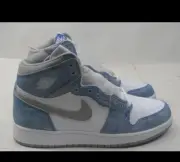 575441 402 Jordan 1 Retro High Hyper Royal Smoke Grey (GS) youth SIZE 7