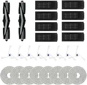 Roller Main Side Brush Mop Filter Dust Bag Compatible for Ecovacs Deebot X2 Omni / X2 / X2 Pro / DEX86 Spare Parts Accessories